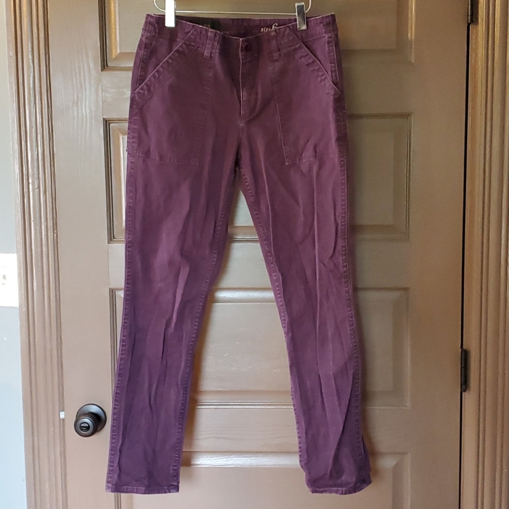 J Crew Purple Pants
